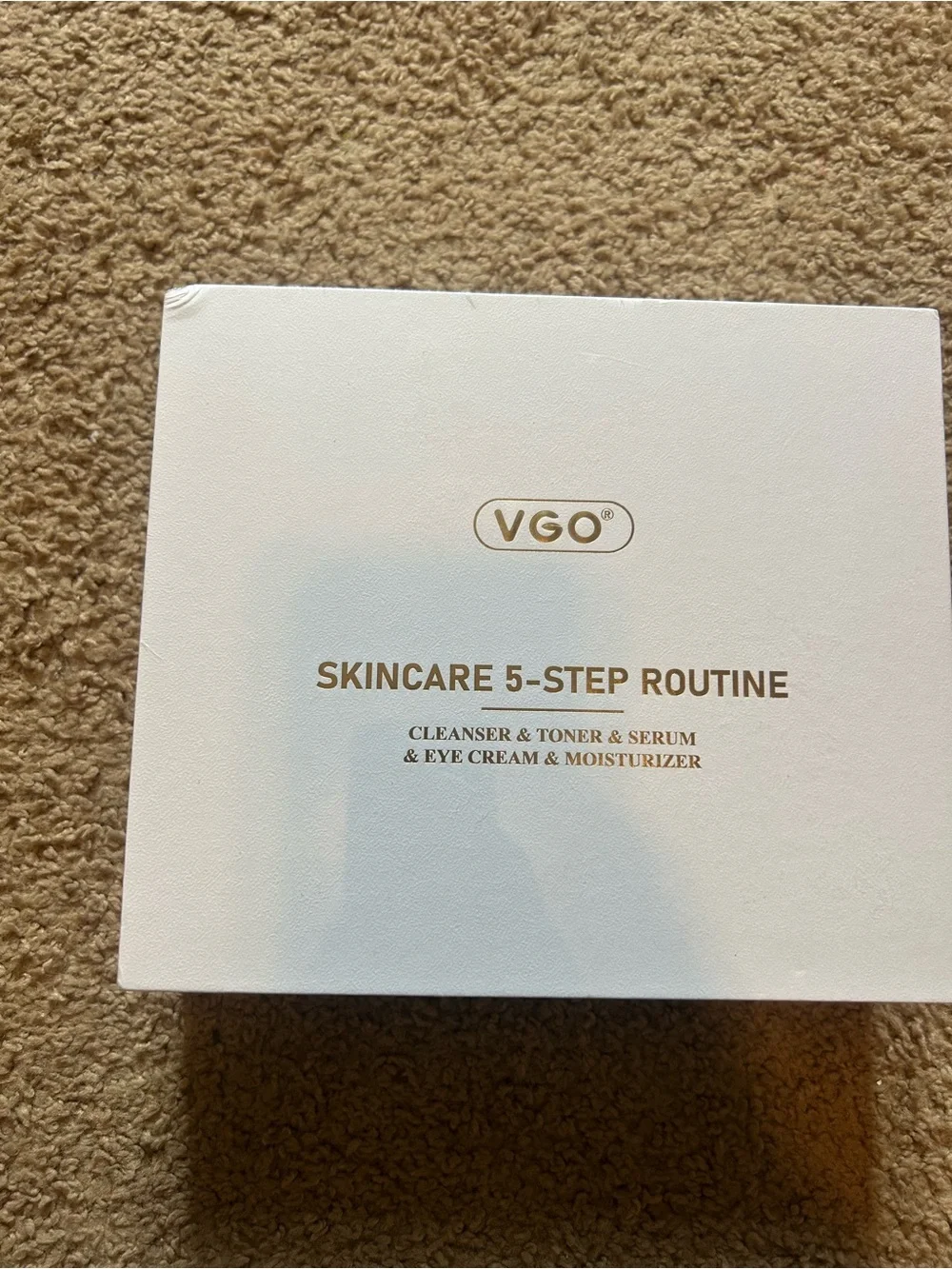 Skincare 5-Step Routine Set - White